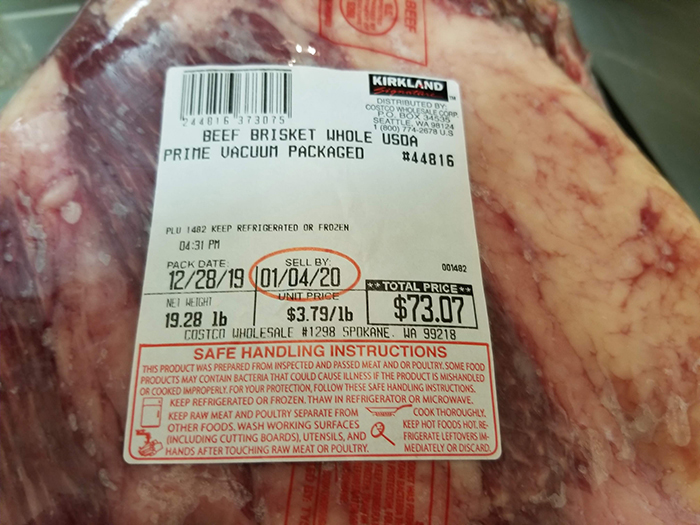 How Much is Brisket at Costco 
