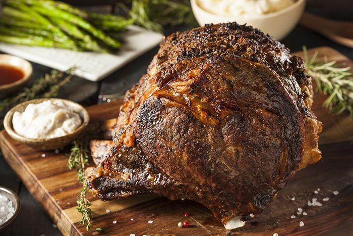 prime rib roast timetable